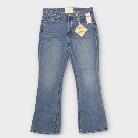 MOTHER The Outsider Flood Jeans in Field Trip Size 31 NWT - Picture 2 of 10